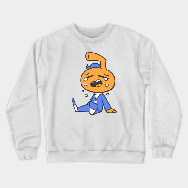 Sad snorks Crewneck Sweatshirt by sepedakaca